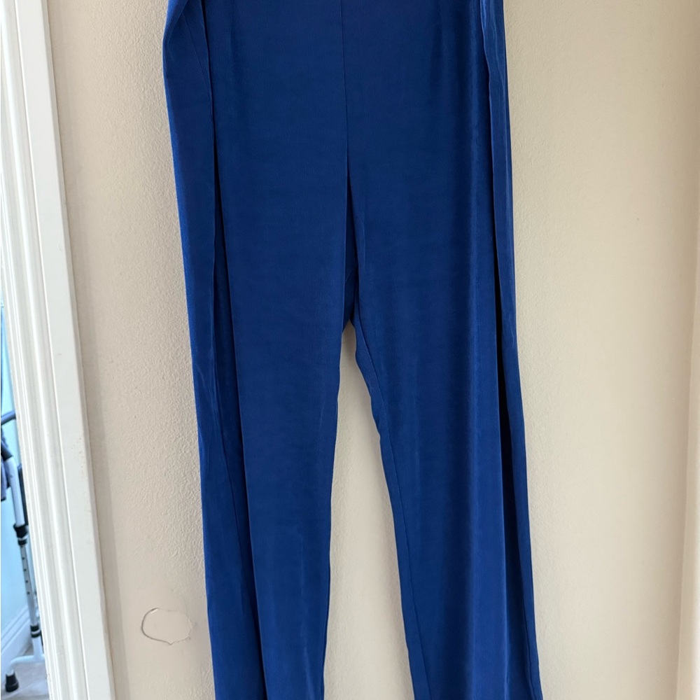 Chico's Vibrant Blue Wide Leg Pants